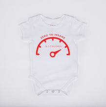 Load image into Gallery viewer, White Insane Mode Onesie