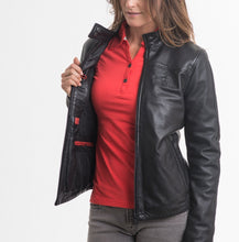 Load image into Gallery viewer, Women's Modena Leather Jacket